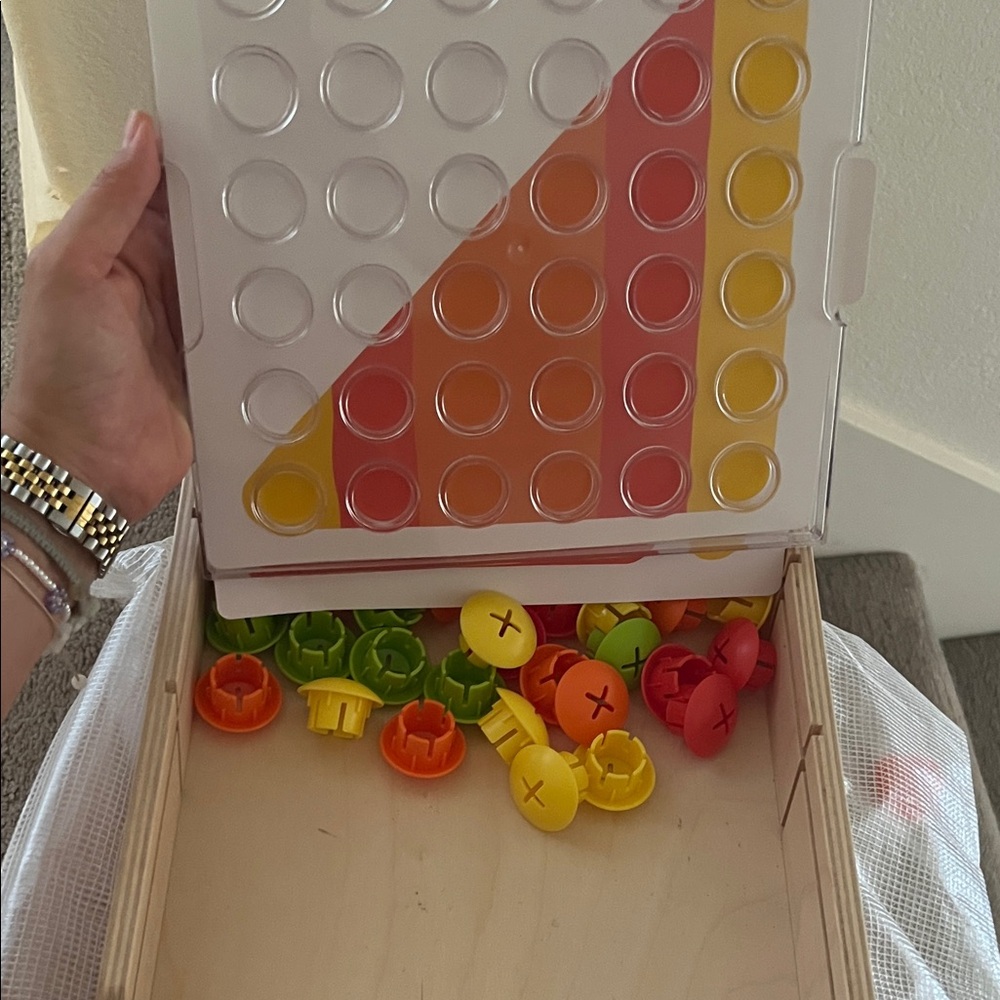Colorful Connect Four-In-A-Row Game